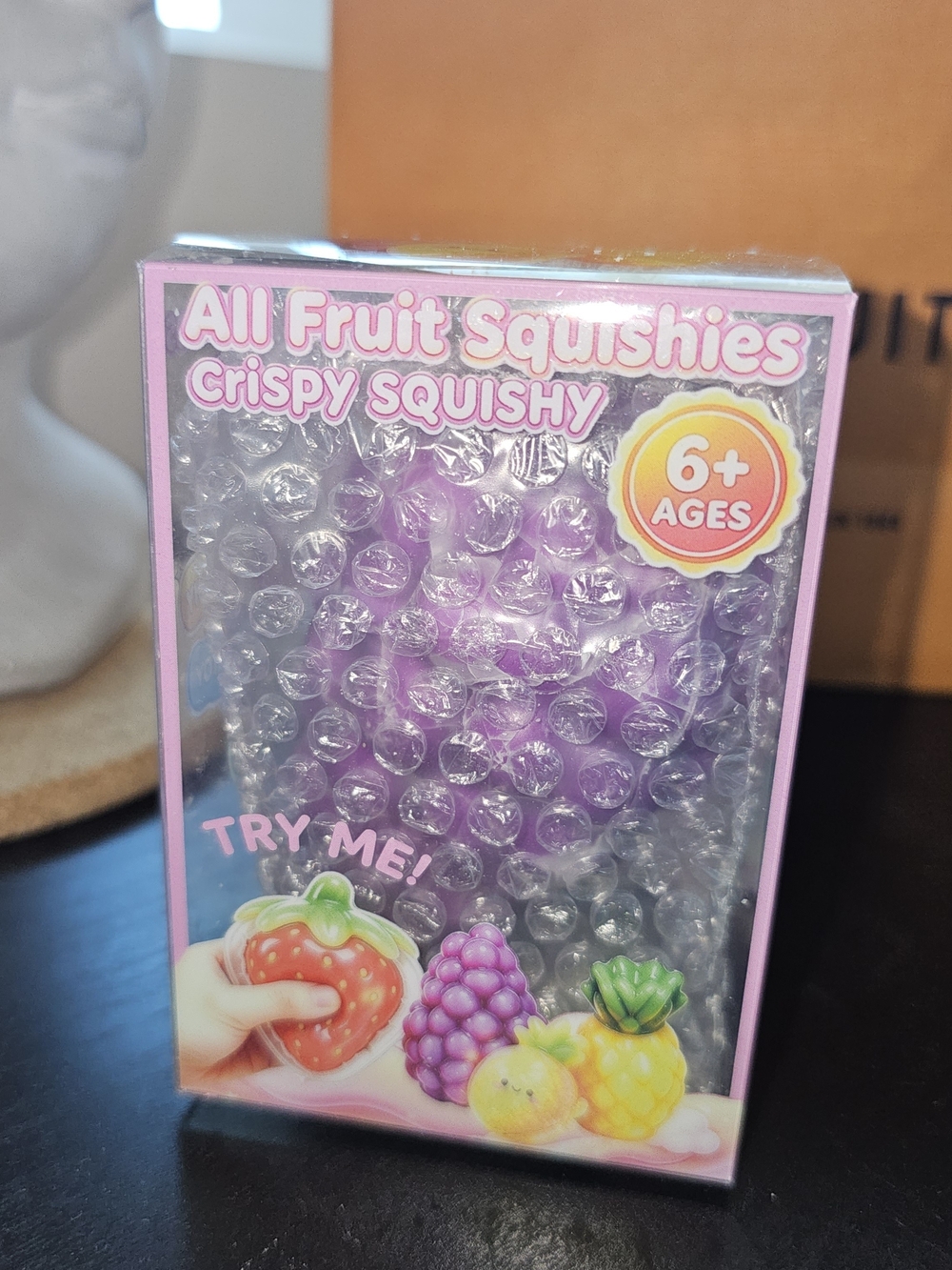 NEW Crispy Squishy - Grapes